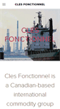 Mobile Screenshot of cles-fonctionnel.com